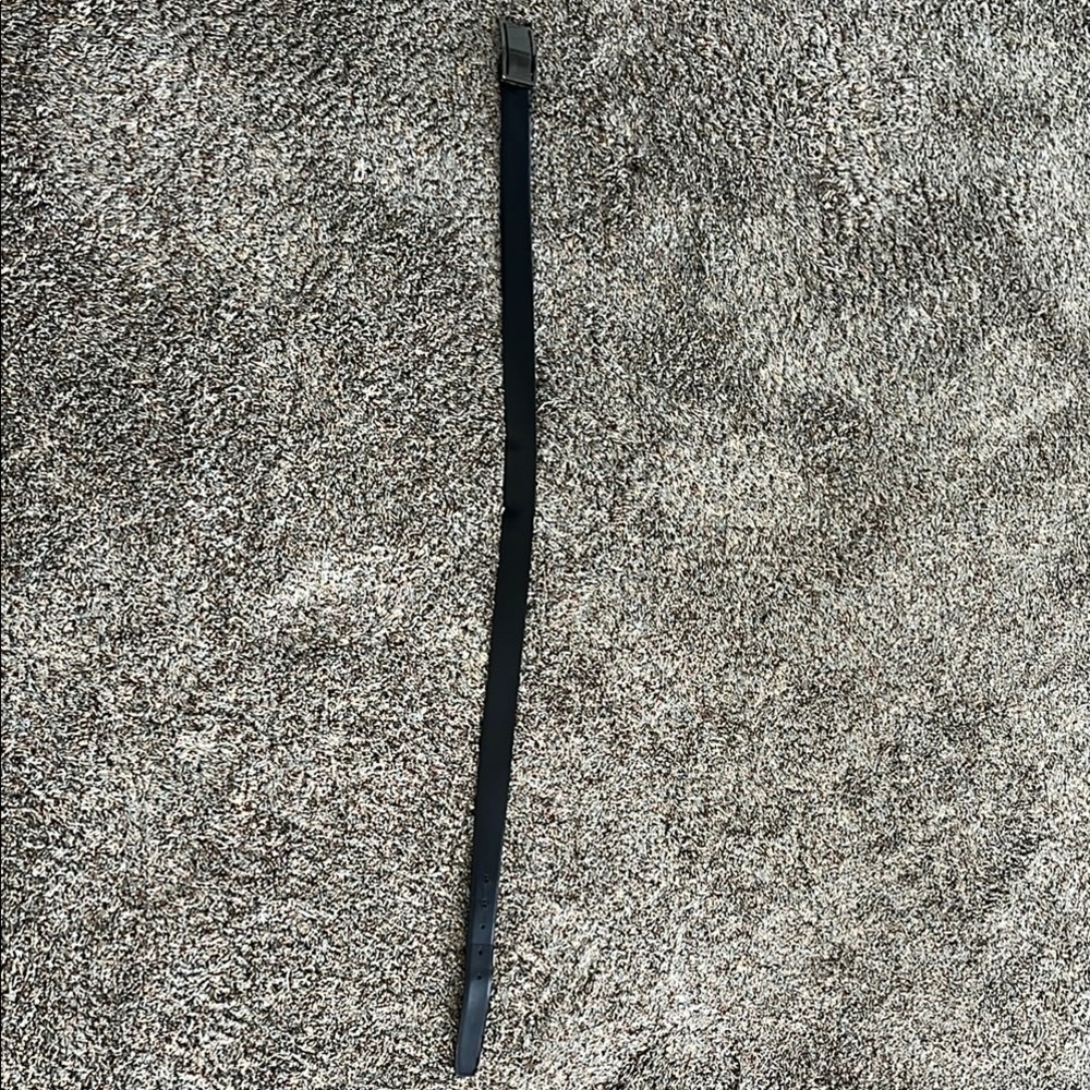 Black Leather Belt